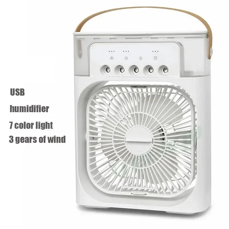 Xiaomi 3 in 1 Fan Air Conditioner Household Small Air Cooler LED Night Lights Humidifier Air Adjustment Home Fans Dropshipping