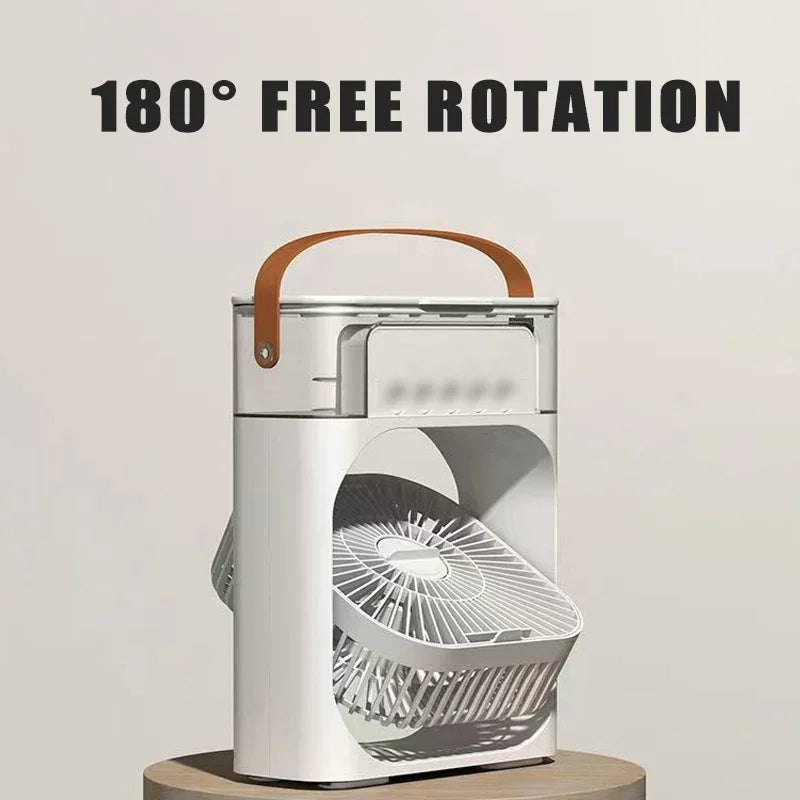 Xiaomi 3 in 1 Fan Air Conditioner Household Small Air Cooler LED Night Lights Humidifier Air Adjustment Home Fans Dropshipping