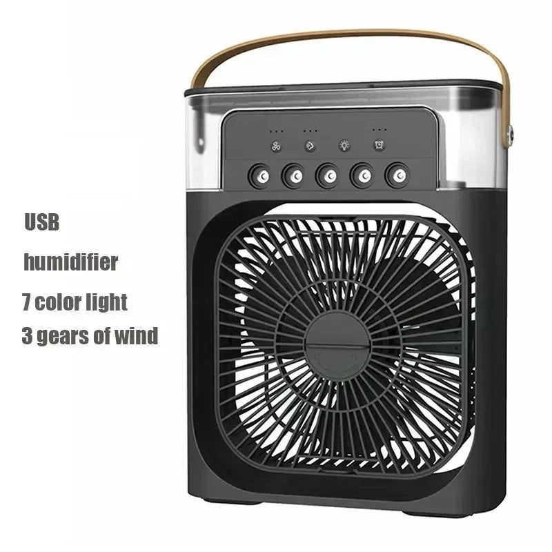Xiaomi 3 in 1 Fan Air Conditioner Household Small Air Cooler LED Night Lights Humidifier Air Adjustment Home Fans Dropshipping